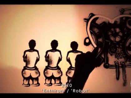 बॉलिवूडच्या शतकपूर्तीला वालूकामय ट्रीब्युट