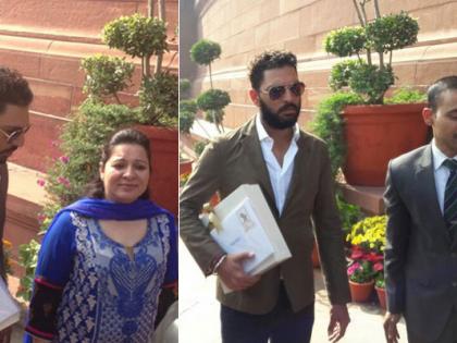 Yuvraj Singh and Hazel Keech