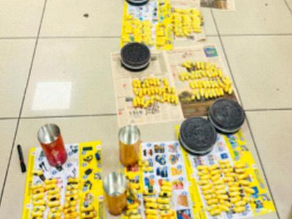 Indian woman arrested for smuggling cocaine worth Rs 60 crores in biscuit boxes | बिस्किटांच्या बॉक्समधून ६० कोटींच्या कोकेनची तस्करी; भारतीय महिलेला अटक Indian woman arrested for smuggling cocaine worth Rs 60 crores in biscuit boxes | बिस्किटांच्या बॉक्समधून ६० कोटींच्या कोकेनची तस्करी; भारतीय महिलेला अटक