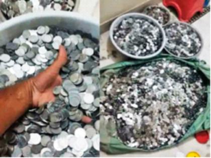 Rage of Arrest; Gave 7 sacks of coins as alimony | अटकेचा राग; पोटगी म्हणून दिली ७ पोती भरून नाणी