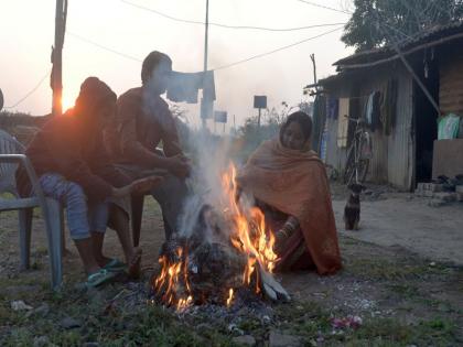 Mercury at 11 degrees: Cold snap in the city | पारा ११अंशावर : शहरात वाढला थंडीचा कडाका