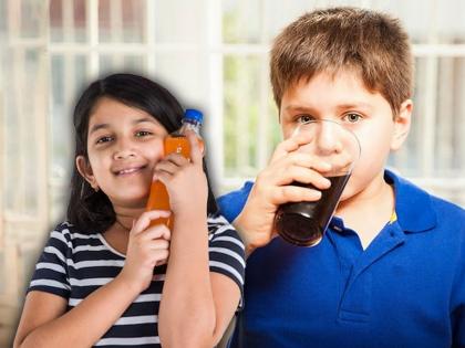 before give cold drink to your child know how it will affects kids health | लहान मुलांना कोल्ड ड्रिंक्स देताय? तर जरा थांबा; आरोग्यावर होतात घातक परिणाम