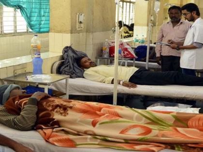 Climate change: Symptoms augmented; Hospital also houseful | वातावरणात बदल: साथरोग बळावले; दवाखानेही हाऊसफुल