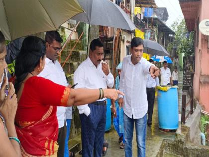 Inspection of Ulhasnagar Dhobighat area by commissioner, relief to hundreds of citizens | उल्हासनगर धोबीघाट परिसराची आयुक्तांकडून पाहणी, शेकडो नागरिकांना दिलासा