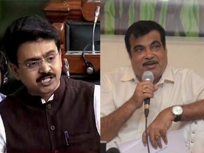 Congress MP Rajiv Satav has taken a decision of Nitin Gadkari in Nagpur | सातव यांनी घेतली गडकरींची भेट, मतदार संघातील कामासाठी सर्वपक्षीय शिष्टमंडळासह घेतली भेट 