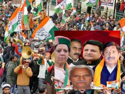 Election of Chief Minister in Himachal is a headache for Congress, many contenders, who will get a chance? | हिमाचलमध्ये मुख्यमंत्र्यांची निवड ठरतेय काँग्रेससाठी डोकेदुखी, अनेक दावेदार, कुणाला संधी मिळणार?