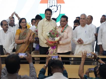 Nashik, BJP in Kalyan, Shiv Sena shock Shinde group; Entry of former corporators and office bearers into Congress  | नाशिक, कल्याणमध्ये भाजपा, शिवसेना शिंदे गटाला धक्का; माजी नगरसेवक व पदाधिकाऱ्यांचा काँग्रेसमध्ये प्रवेश 