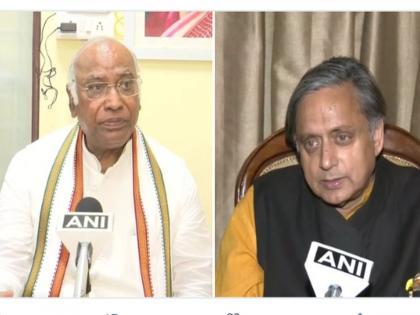 Mallikarjun Kharge wins Congress president election with a huge margin, Shashi Tharoor gets only so many votes | काँग्रेस अध्यक्षपदाच्या निवडणुकीत मल्लिकार्जुन खर्गे मोठ्या मताधिक्याने विजयी, शशी थरूर यांना मिळाली केवळ एवढी मते 