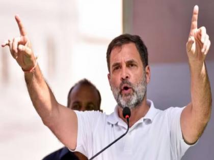 Congress leader Rahul Gandhi criticized Prime Minister Narendra Modi at a campaign rally in Telangana | 'केंद्रात भाजपचा पराभव करायचा असेल तर केसीआर...', राहुल गांधींनी तेलंगणात साधला निशाणा