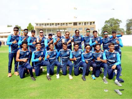 Maharashtra won the Cooch Behar Trophy by 135 runs in 1 innings | कुच बिहार ट्रॉफी स्पर्धेत १ डाव १३५ धावांनी महाराष्ट्राचा संघ विजयी