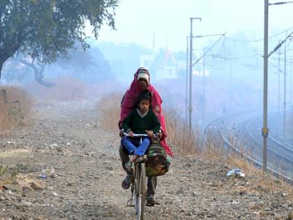 Hail: Mercury dropped by up to 7 degrees; Hoodhudis to Nashikar | गारठा वाढला : पारा थेट ७ अंशापर्यंत घसरला; नाशिककरांना हुडहुडी