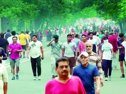 'Exercise' Invitation to 'Corona' in the crowd: Citizens should avoid joining the 'Morning Walk' | गर्दीतील व्यायाम, कोरोनाला आमंत्रण : नागरिकांनी मॉर्निंग वॉकला एकत्र येणे टाळावे