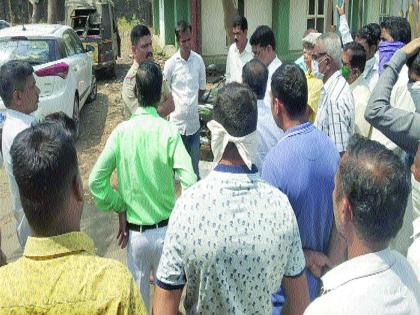 Villagers oppose Corona virus infection center at Lodhiwali | लोधीवली येथील कोरोना विषाणू संक्रमण केंद्राला ग्रामस्थांचा विरोध