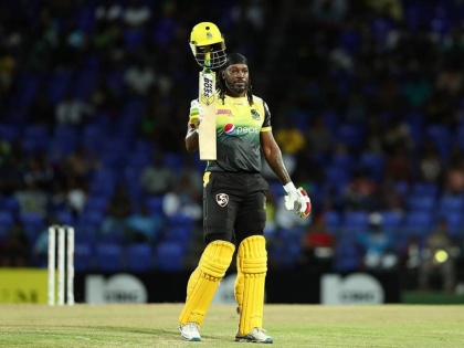 CPL 2019 : Jamaica Tallawahs's Chris Gayle ton; St Kitts and Nevis Patriots chase down 242 runs | Wow : ख्रिस गेलचं शतक; CPL मध्ये 39 षटकांत पडला 483 धावांचा पाऊस