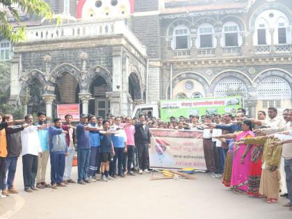 Cleanliness campaign for the birthday of Shri Shahu Chhatrapati Maharaj | श्रीमंत शाहू छत्रपती महाराज यांच्या वाढदिवसानिमित्त स्वच्छता मोहीम