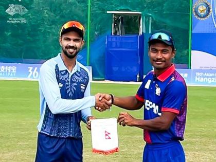 Asian Games: India beat Nepal by 23 runs to win, advance to semi-finals | Asian Games: नेपाळची कडवी झुंज मोडून भारताचा २३ धावांनी विजय, उपांत्य फेरीत धडक