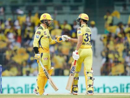 IPL 2023, CSK vs MI Live Marathi Playoff Scenario : Chennai Super Kings came second with 13 points; CSK HAVE BROKEN MUMBAI INDIANS' STREAK AT CHEPAUK. | IPL 2023, CSK vs MI Live Playoff Scenario: चेन्नई सुपर किंग्स १३ गुणांसह दुसऱ्या स्थानावर आले; पराभवाने मुंबई इंडियन्सचे वांदे केले