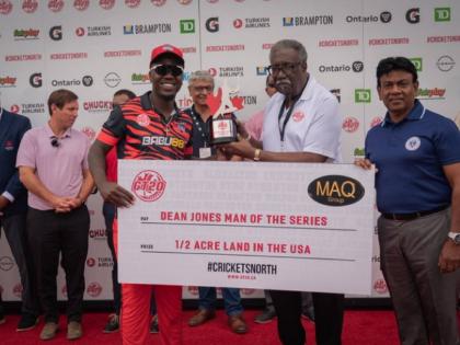 Sherfane Rutherford gets 1/2 acre land in the USA for winning the Player Of The Series award in the GT20 Canada. | प्लेअर ऑफ दी सीरिज म्हणून विंडीजच्या खेळाडूला मिळाली अमेरिकेत अर्धा एकर जमीन!  