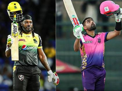 Lanka Premier League- Babar Azam becomes only the 2nd batter in history after Chris Gayle to reach 10 T20 centuries, he smashed 104 runs from 59 balls with 8 fours & 5 sixes, Video  | जगात दुसरा! बाबर आजमने T20मध्ये शतक झळकावून 'युनिव्हर्स बॉस'च्या विक्रमाशी बरोबरी