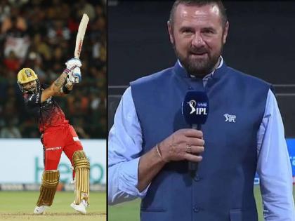 IPL 2023, RCB vs LSG Live :  Simon Doull "Virat Kohli started off like a train playing a lot of shots. But from 42 to 50 he took 10 balls. Concerned about a milestone | IPL 2023, RCB vs LSG Live : विराट कोहलीला वैयक्तिक विक्रमाची चिंता, संघाशी त्याला घेणंदेणं नाही; सायमन डॉलची टीका