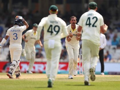 WTC Final IND vs AUS : The wait continues for team India, 10 years since the last ICC Trophy; Australia wins their maiden ICC World Test Championship title | WTC Final IND vs AUS : ऑस्ट्रेलियाच 'अजिंक्य'! भारताचा ICC ट्रॉफीचा १० वर्षांचा दुष्काळ कायम, कांगारूंसमोर लोटांगण