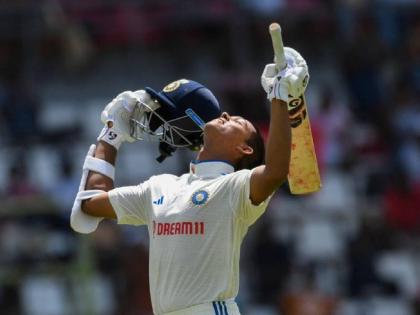 IND vs WI 1st Test Live updates Marathi : Unique record for Yashasvi Jaiswal. He has faced the highest balls for any Indian player on debut. | यशस्वी जैस्वालचा 'युनिक' विक्रम! मोहम्मद अझरुद्दीनचा १९८४ सालचा मोडला पराक्रम