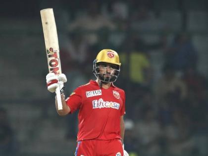 IPL 2023, PBKS vs DC Live Marathi : HUNDRED FOR PRABHSIMRAN SINGH, He is 22-years old, he smashed a magnificent hundred in this IPL. He scored 102* runs from 61 balls against Delhi Capitals | IPL 2023, PBKS vs DC Live : सिंग इज किंग! १० चौकार, ६ षटकार; प्रभसिमरन सिंगचे दमदार शतक