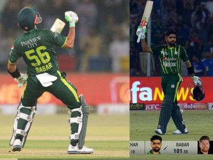 Babar Azam becomes the first captain to score three T20I centuries, break Rohit Sharma big Record | रोहित शर्मा IPL खेळतोय अन् बाबर आजम आंतरराष्ट्रीय ट्वेंटी-२० गाजवतोय, मोडला 'हिटमॅन'चा मोठा विक्रम