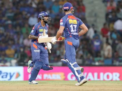 IPL 2023, LSG vs MI Live Marathi : Krunal Pandya retired hurt on 49 runs, Marcus Stoinis scored 89 runs in 47 balls with 4 fours and 8 sixes, Lucknow Super Giants 177/3 | IPL 2023, LSG vs MI Live : मार्कस स्टॉयनिसच्या वादळाला कृणाल पांड्याची साथ, मुंबई इंडियन्सचा झाला घात