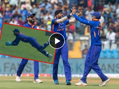 IND vs AUS, 1st ODI Live Update Marathi : hardik pandya strikes and how good was that grab behind the stumps from kl rahul, Steve Smith departs, Video  | IND vs AUS, 1st ODI Live : शार्दूलच्या गोलंदाजीवर वाचला, हार्दिकने 'पट्ट्यात' घेतला; स्टीव्ह स्मिथचा KL Rahulने सुरेख झेल टिपला, Video