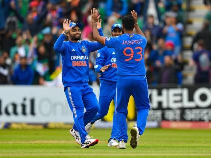 IND vs IRE 1st T20I Live Marathi : Ireland 59/6 in big trouble, Then came Barry McCarthy and smashed 51* runs from just 33 balls including 4 fours & 4 sixes, Ireland post 139-7 | भारतीय गोलंदाजांनी चमक दाखवली, पण आयर्लंडनेही फटकेबाजी करून मॅच फिरवली