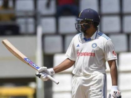 IND vs WI 2nd Test Live Update : History - Rohit Sharma becomes 2nd fastest Indian to have completed 2000 runs as opener in Test Cricket, yashasvi jaiswal scored fifty, India 118/0  | रोहित शर्माने रचला इतिहास, सुनील गावस्करांना टाकले मागे; यशस्वीनेही अर्धशतक झळकावले