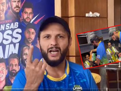 Pakistani cricketer Shahid Afridi called the Government of India tyrannical. When asked about Kashmir, he said that wherever there is dictatorship, I will raise my voice against it. | भारत सरकार अत्याचारी! तिरंग्यावर स्वाक्षरी करून मनं जिंकली अन् २४ तासांत शाहिद आफ्रिदीने गरळ ओकली