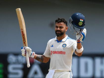 IND vs WI 2nd Test Live Marathi : India bowled out for 438, Virat Kohli - 121, Rohit Sharma - 80, Ravindra Jadeja - 61, R Ashwin - 58 & Yashasvi Jaiswal - 57. | IND vs WI 2nd Test : विराट कोहलीचं विक्रमी शतक, रवींद्र जडेजा-आर अश्विनची अर्धशतकी खेळी; भारत All Out