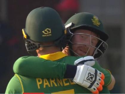 History : Heinrich Klaasen scored 119* runs from 61 balls including 15 fours and 5 Sixes against WI And South Africa won match by 4 wickets & 20.3 overs spares | History : भारतापाठोपाठ आणखी एका संघाचा वन डेत लाजीरवाणा पराभव; द. आफ्रिकेच्या फलंदाजाने २० चेंडूंत कुटल्या ९० धावा