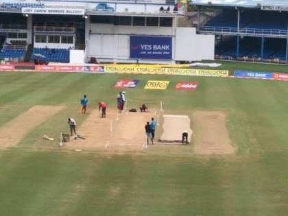 IND vs WI 2nd Test Live : Lunch has been taken, No rain, covers are off now, weather looking good and clear, but indian players is in hotel  | २ तासानंतर पाऊस थांबला, कव्हर्स काढले; पण, भारतीय खेळाडू अजून नाही पोहोचले, नेमके काय घडले?