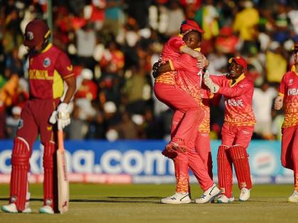 ICC World Cup Qualifier ZIMvsWI : Zimbabwe has defeated the mighty West Indies by 35 runs in the World Cup Qualifiers  | ICC World Cup Qualifier ZIMvsWI : जो जिता वही सिकंदर! झिम्बाब्वेने वर्ल्ड कप पात्रता स्पर्धेत वेस्ट इंडिजला नमवले