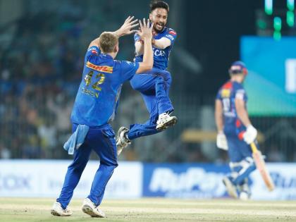 IPL 2023, Eliminator MI vs LSG Live Marathi : MUMBAI INDIANS QUALIFIED FOR QUALIFIER 2, Akash Madhwal is the hero take 5 wickets  | IPL 2023, Eliminator MI vs LSG Live : ५ धावांत ५ विकेट्स: 'आकाश' पुढे लखनौ सुपर जायंट्स ठेंगणे! मुंबई इंडियन्स Qualifier 2 मध्ये