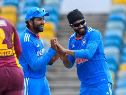 India vs West Indies, 1st ODI Live Marathi : Kuldeep Yadav 4/6, Ravindra jadeja 3/37, West Indies 114 all-out | टाटा, बाय-बाय, खतम! २ तासांत विंडीजचा खेळ खल्लास; कुलदीप-जड्डूने २६ धावांत ७ फलंदाज पाठवले माघारी