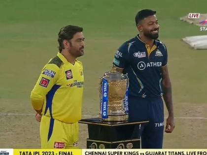 IPL 2023 Final GT vs CSK Live Marathi: MS Dhoni made a mistake! As the shocking statistics came out, the anxiety of CSK fans grew, IPL Finals results in odd years Chasing team lost. | IPL 2023 Final GT vs CSK Live : MS Dhoni ने चूक केली! धक्कादायक आकडेवारी समोर आली, CSK फॅन्सची चिंता वाढली