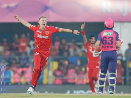 IPL 2023, RR vs PBKS Live : Nathan Ellis bowling figure (4-0-30-4); Shimron Hetmyer run-out for 36 (off 18), Punjab Kings have defeated Rajasthan Royals by 5 runs  | IPL 2023, RR vs PBKS Live : पंजाब किंग्सचा रोमहर्षक विजय; हेटमायर, ध्रुव जुरेल यांचा अखेरच्या चेंडूपर्यंत संघर्ष