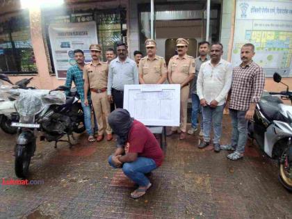 Dombivli Crime Gold chain thief becomes hotel attendant for money Ramnagar police frowns | डोंबिवली: पैशाच्या हव्यासापायी 'हॉटेल अटेंडंट' बनला सोनसाखळी चोर; रामनगर पोलिसांनी मुसक्या आवळल्या ! Dombivli Crime Gold chain thief becomes hotel attendant for money Ramnagar police frowns | डोंबिवली: पैशाच्या हव्यासापायी 'हॉटेल अटेंडंट' बनला सोनसाखळी चोर; रामनगर पोलिसांनी मुसक्या आवळल्या !