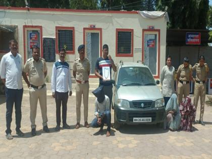 Goods worth Rs 4 lakh seized from gang from neighboring district who stole during yatra at Pimpri Pendhar | पिंपरी पेंढार येथील यात्रेमध्ये चोरी करणाऱ्या परजिल्ह्यातील टोळीकडून ४ लाखांचा मुद्देमाल जप्त Goods worth Rs 4 lakh seized from gang from neighboring district who stole during yatra at Pimpri Pendhar | पिंपरी पेंढार येथील यात्रेमध्ये चोरी करणाऱ्या परजिल्ह्यातील टोळीकडून ४ लाखांचा मुद्देमाल जप्त