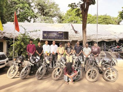 Stealing instead of sewing! Tailor becomes a bike thief to match his wife's income | शिवणकाम सोडून चोरीत तरबेज! बायकोच्या उत्पन्नाची बरोबरी करण्यासाठी टेलर बनला दुचाकीचोर Stealing instead of sewing! Tailor becomes a bike thief to match his wife's income | शिवणकाम सोडून चोरीत तरबेज! बायकोच्या उत्पन्नाची बरोबरी करण्यासाठी टेलर बनला दुचाकीचोर
