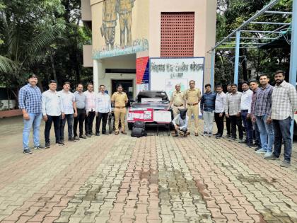 pune crime property worth Rs 14 lakh seized; House burglar arrested | १४ लाखांचा मुद्देमाल जप्त; घरफोडी करणाऱ्या सराईत गुन्हेगाराला अटक