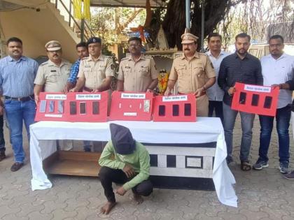 Crime News: 9 crimes solved by the police in the house burglary accused | Crime News:  घरफोडी करणाऱ्या सराईत आरोपीच्या पोलिसांनी आवळल्या मुसक्या, ९ गुन्ह्यांची उकल 