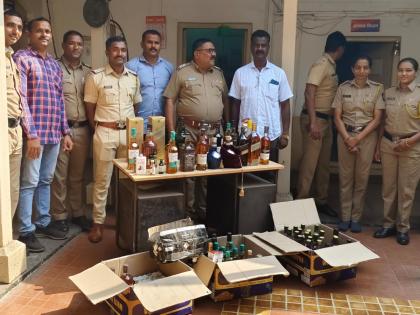 Kolhapur: Sale of Goa-made liquor from hardware, liquor worth four and a half lakhs seized | Kolhapur: हार्डवेअरमधून गोवा बनावटीच्या दारूची विक्री, साडेचार लाखांची दारू जप्त