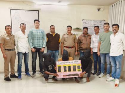 Sangli: Three arrested for looting with crocodiles; Five mobile phones, gold seized | Sangli: कोयत्याने हल्ला करून लुटणाऱ्या तिघांना अटक; पाच मोबाईल, सोने जप्त