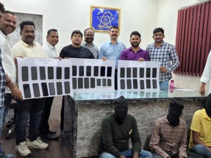 three inn accused arrested for night burglary success to the police of Unit three of the crime branch | रात्री घरफोडी करणाऱ्या तीन सराईत आरोपींना अटक; गुन्हे शाखेच्या युनिट तीनच्या पोलिसांना यश