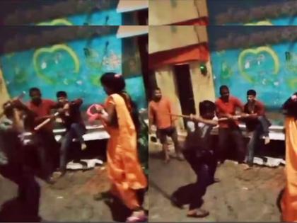 husband complained wife characterless parents beat with sticks in jhansi | अरेरे! पत्नीची तक्रार करणं पडलं महागात; सासरच्यांनी जावयाला केली बेदम मारहाण